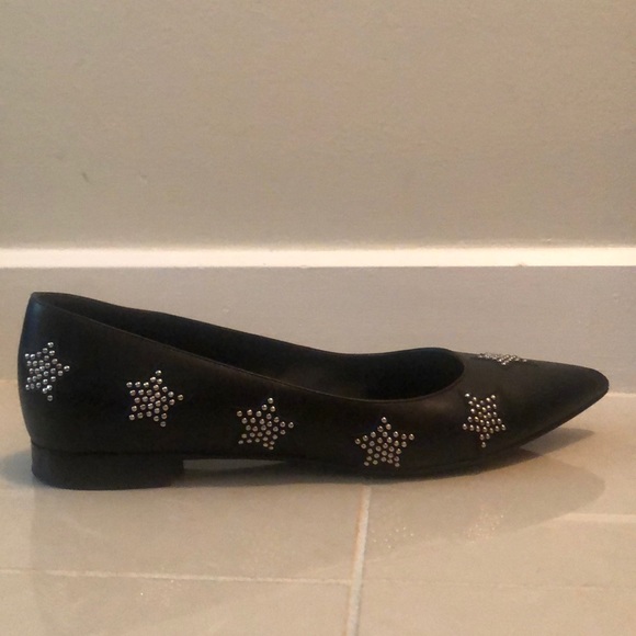 Saint Laurent Pointed Toe Flats - Picture 1 of 4